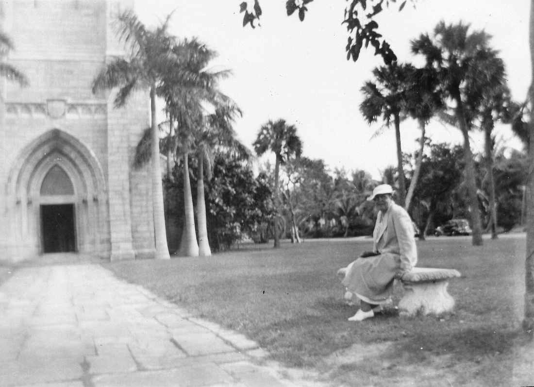 1937-02-03 Nina Williams, Church of Bethesda-by-the-Sea, Palm Beach FL.jpg