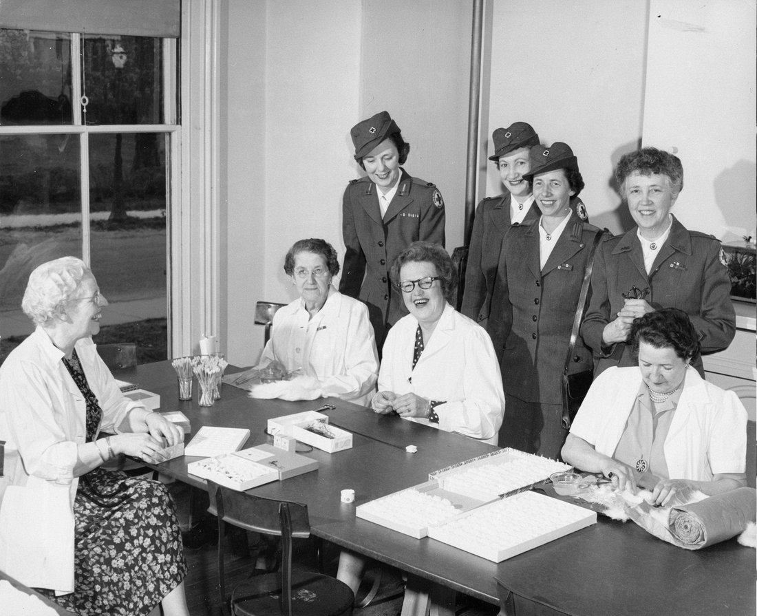 1960~ 2 Liz Perry at Red Cross.jpg