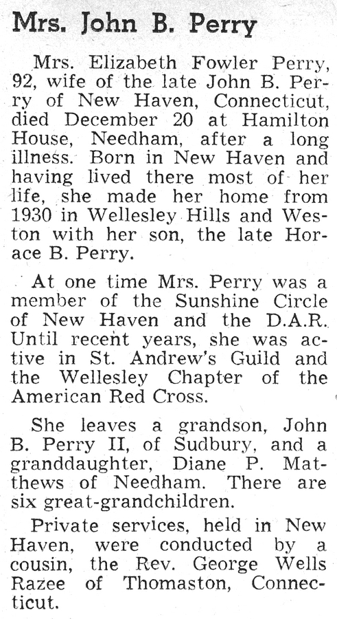 1963-12-20 1 Elizabeth Stevens (Fowler) Perry 1871-1963.jpg