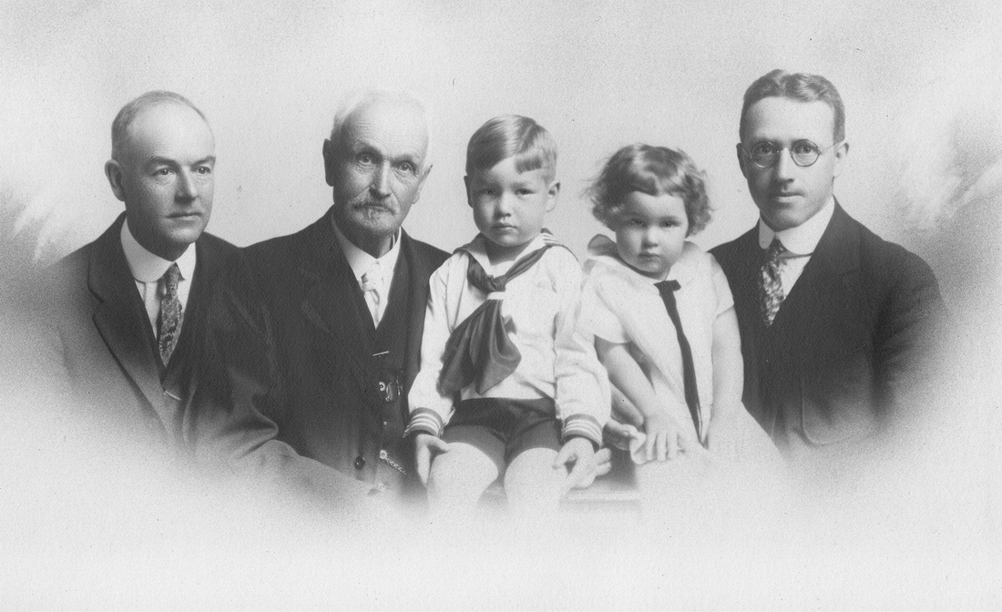 1926 Four Perry Generations - John, Horace, Jack, Diane & Ped.jpg