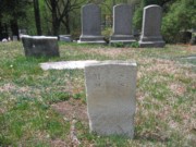 4 Milton footstone, Hillside Cemetery, Naugatuck CT.jpg