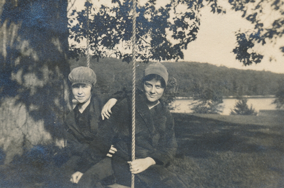 1915 6 Doris & Dot, Sebago Lake ME.jpg