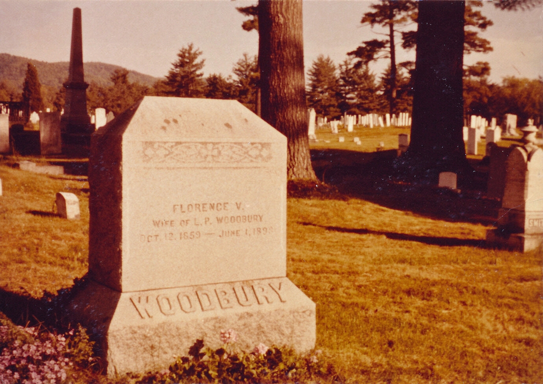 1962 2 Grave of Florence Woodbury, Winchester NH.jpg