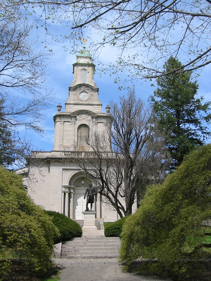 2004-04-20 4 College Tour - Lafayette & Chapel, Lafayette University.JPG