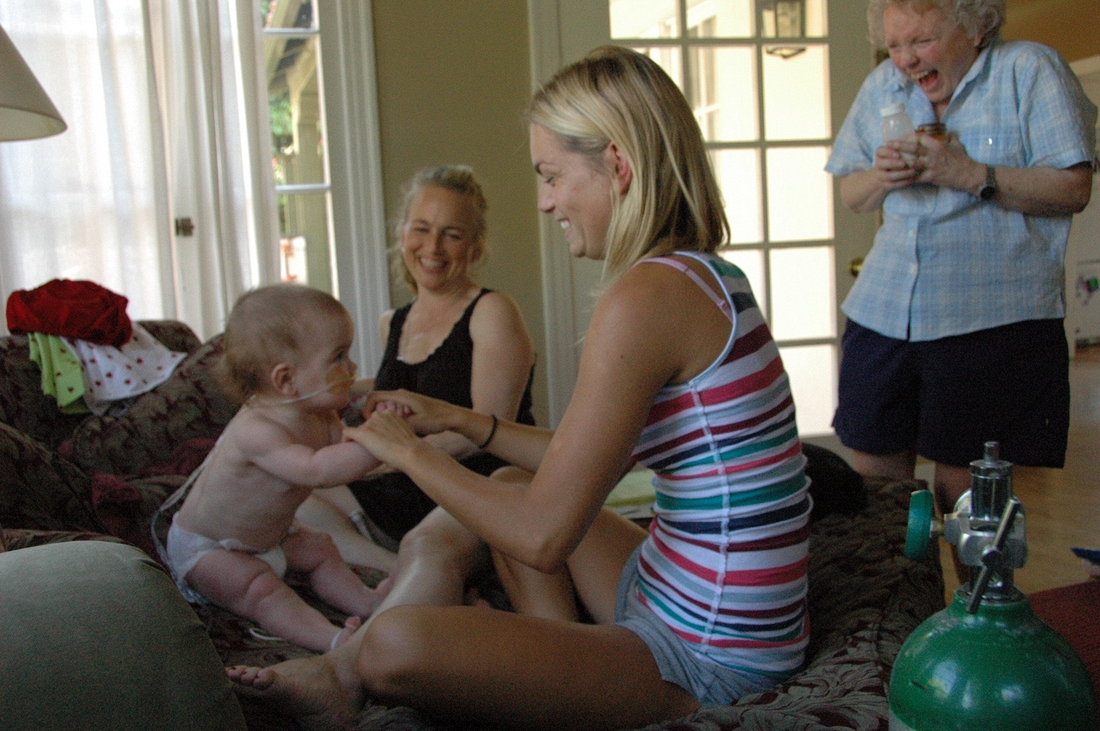 2007-08-09 7 Mac, Amanda, Martha and Ellen.JPG