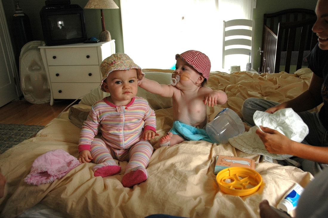 2007-08-10 1 Jo and Mac with Martha, hat game.jpg