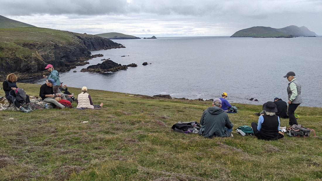 2022-06-02 180 Lunch break, Dunquin Wild Way Atlantic Walk, Dingle Peninsula.jpg