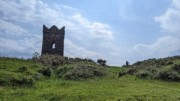 2022-06-04 023 Pete spies a tower, Morning walk, Dingle.jpg