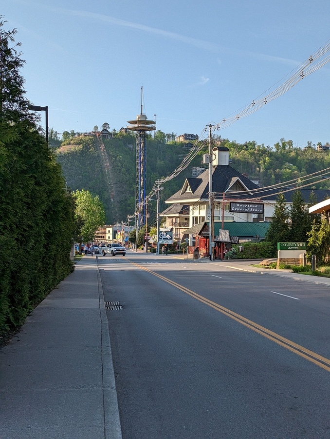 2023-04-19 16 Looking down toward town, Gatlinburg TN.jpg
