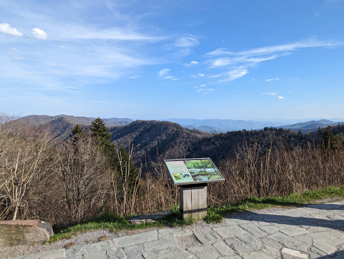 2023-04-20 20 Newfound Gap, Great Smoky Mountains National Park, from Gatlinburg TN.jpg