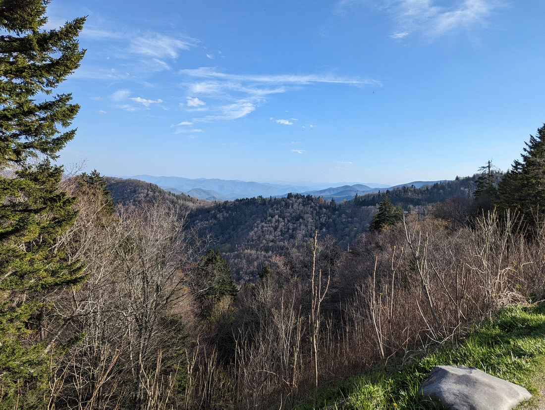 2023-04-20 24 Newfound Gap, Great Smoky Mountains National Park, from Gatlinburg TN.jpg