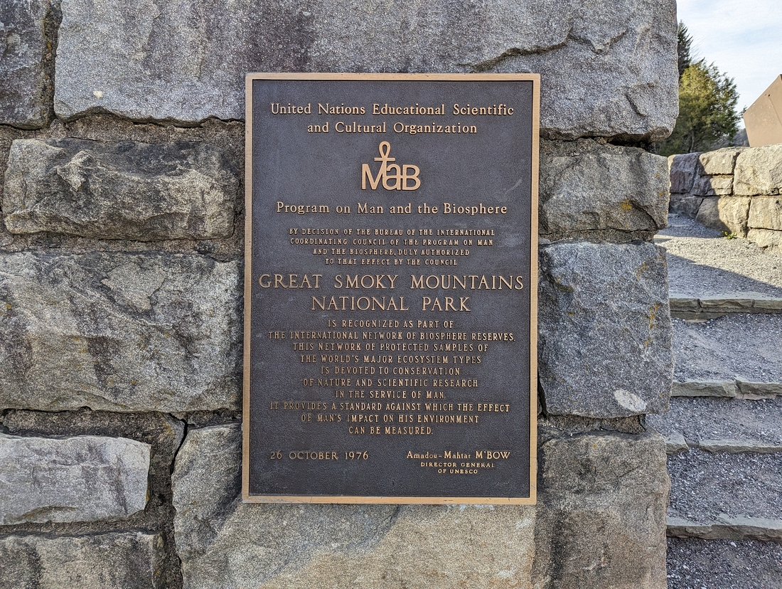 2023-04-20 30 Newfound Gap, Great Smoky Mountains National Park, from Gatlinburg TN.jpg