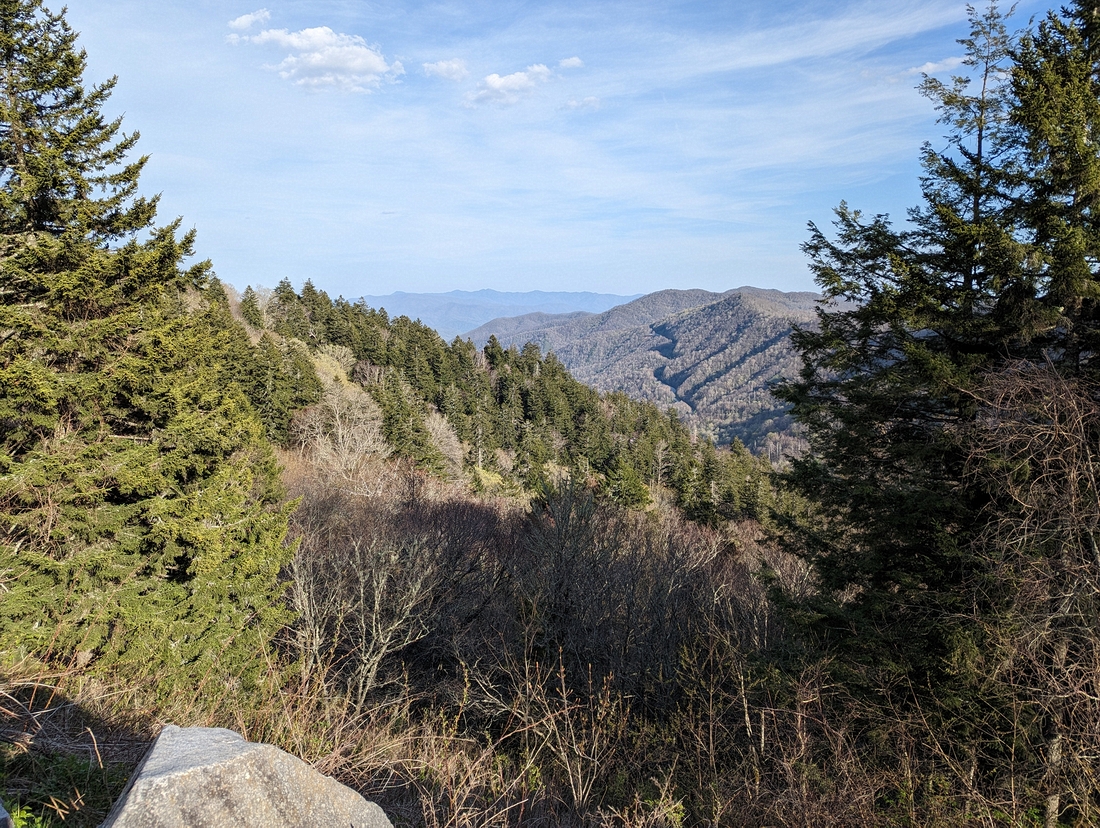 2023-04-20 31 Newfound Gap, Great Smoky Mountains National Park, from Gatlinburg TN.jpg