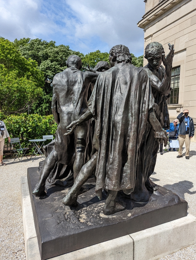 2023-05-08 014 The Burghers of Calais (clay 1884-1895, bronze 1919-21); Rodin Museum.jpg