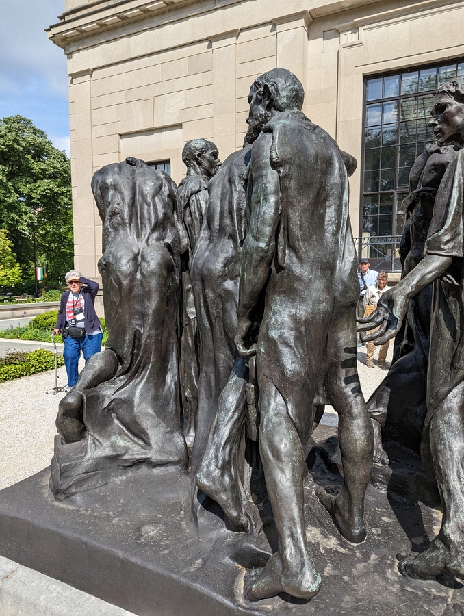 2023-05-08 015 The Burghers of Calais (clay 1884-1895, bronze 1919-21); Rodin Museum.jpg