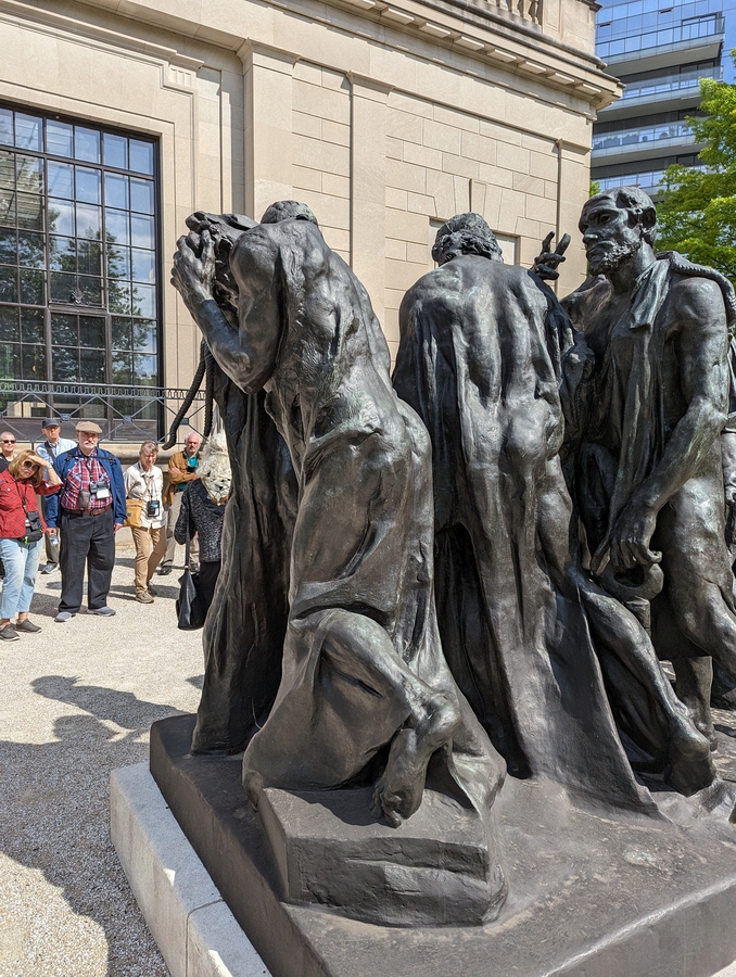 2023-05-08 016 The Burghers of Calais (clay 1884-1895, bronze 1919-21); Rodin Museum.jpg