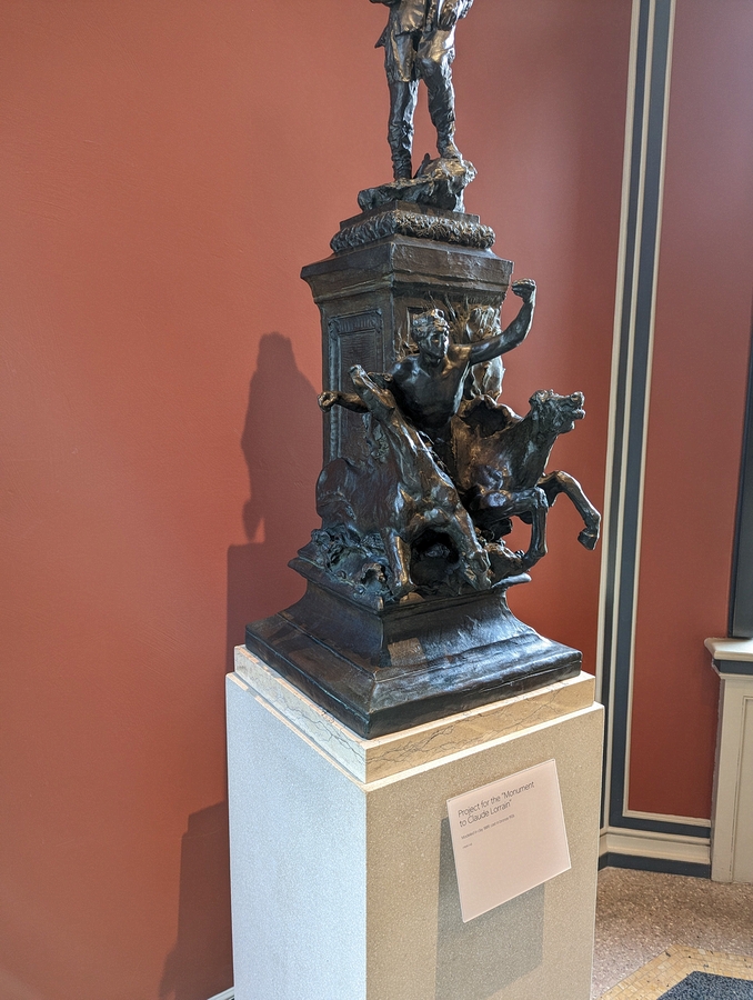 2023-05-08 043 Project for the 'Monument to Claude Lorrain' (clay 1889, bronze 1926); Rodin Museum, Philadelphia.jpg