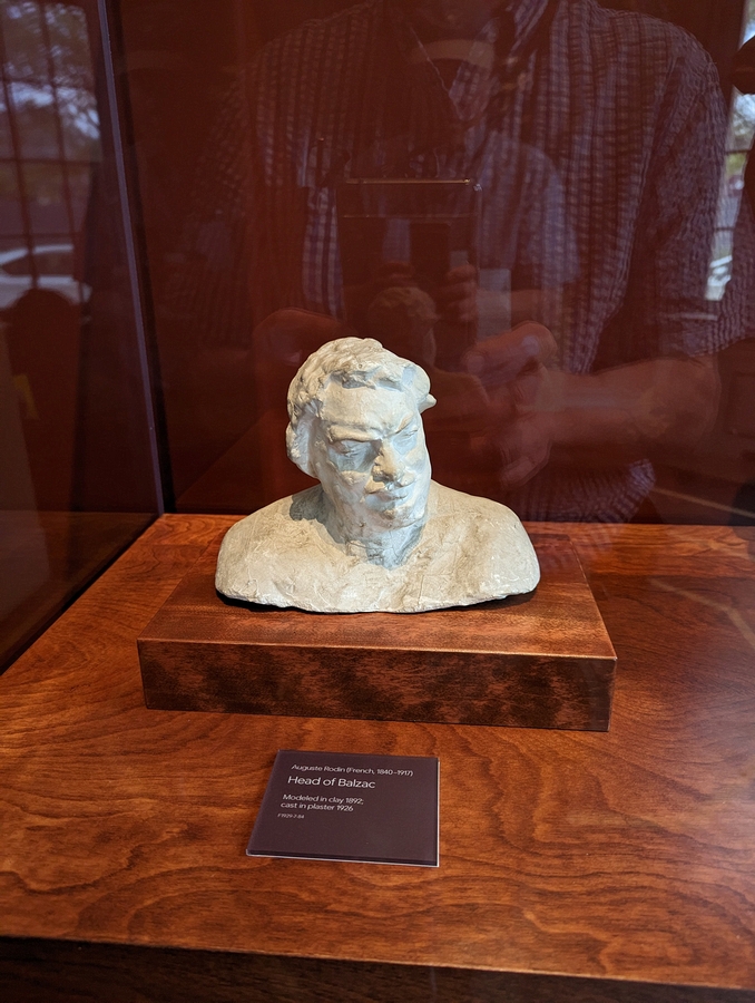 2023-05-08 055 Head of Balzac (clay 1892, plaster 1926); Rodin Museum, Philadelphia.jpg