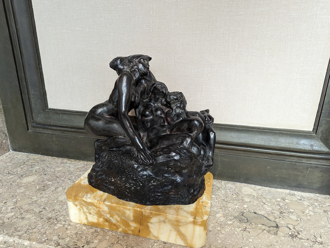 2023-05-08 078 The Sirens (clay 1887, bronze 1925); Rodin Museum, Philadelphia.jpg