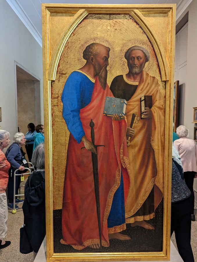 2023-05-08 111 Saints Paul and Peter (~1428-1429); Philadelphia Museum of Art.jpg