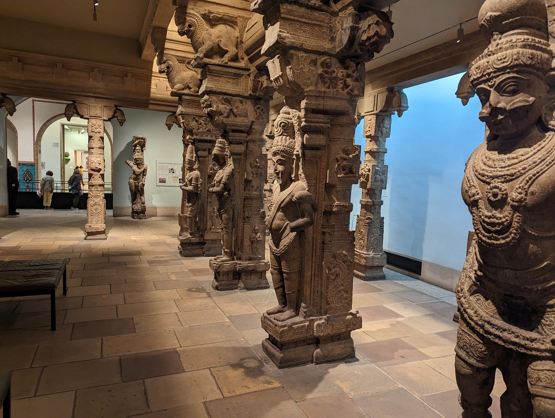 2023-05-08 126 Pillared Temple Hall (~1560), Indian, Philadelphia Museum of Art.jpg