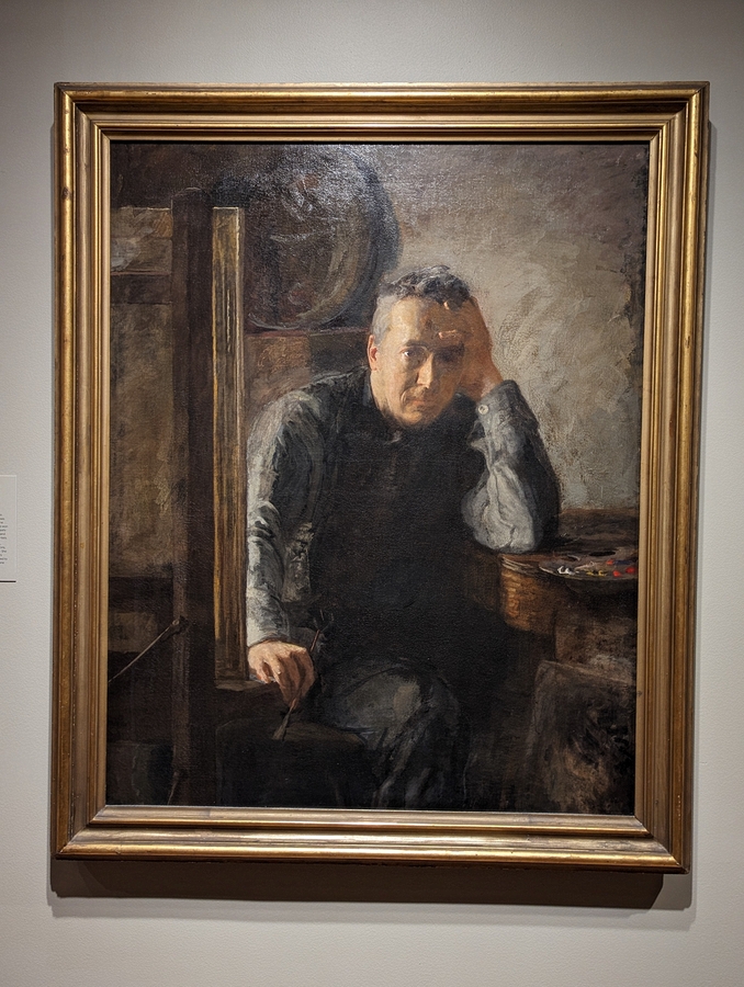 2023-05-08 150 Portrait of Thomas Eakins (~1920-25); Susan Macdowell Eakins, Philadelphia Museum of Art.jpg