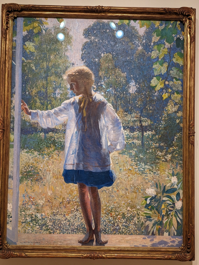 2023-05-08 156 Tanis (1915); Daniel Garber, Philadelphia Museum of Art.jpg
