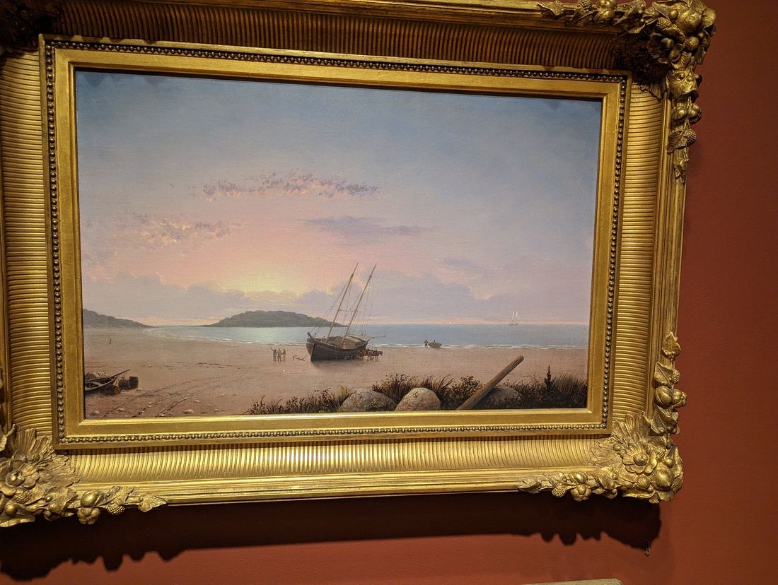 2023-05-08 164 Dana Beach, Manchester (1860); Fitz Henry Lane & Mary Blood Mellen; Philadelphia Museum of Art.jpg