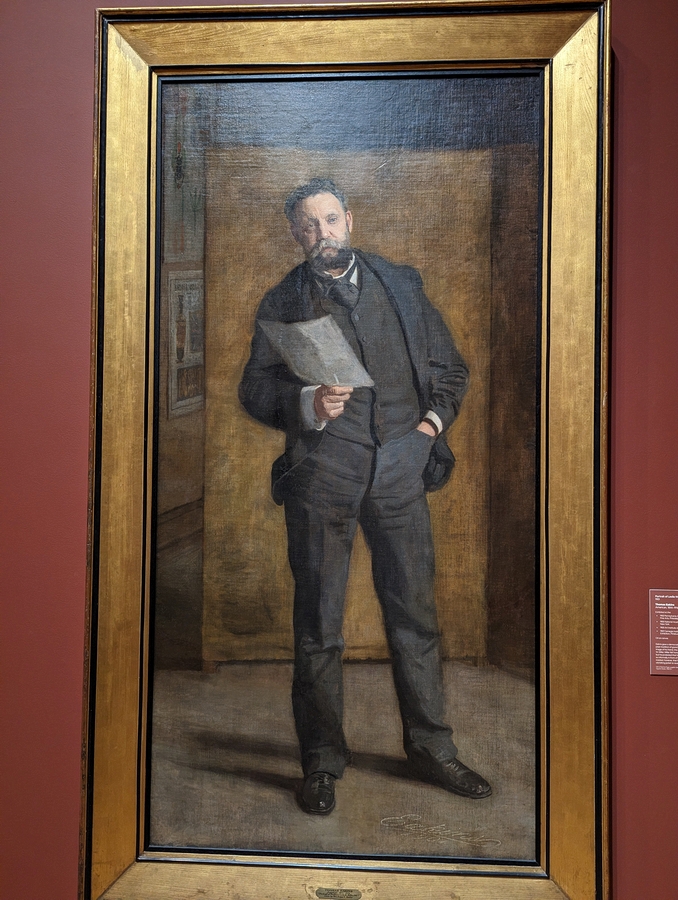 2023-05-08 171 Portrait of Leslie W Miller (1901); Thomas Eakins, Philadelphia Museum of Art.jpg