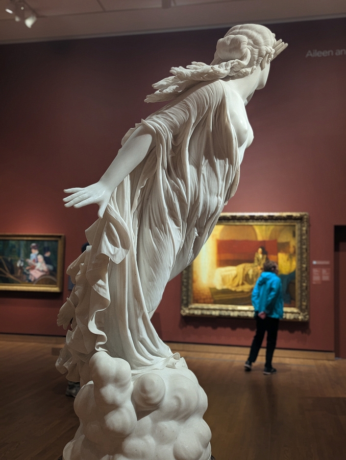 2023-05-08 175 The Lost Pleiad (~1874-82, marble); Randolph Rogers, Philadelphia Museum of Art.jpg
