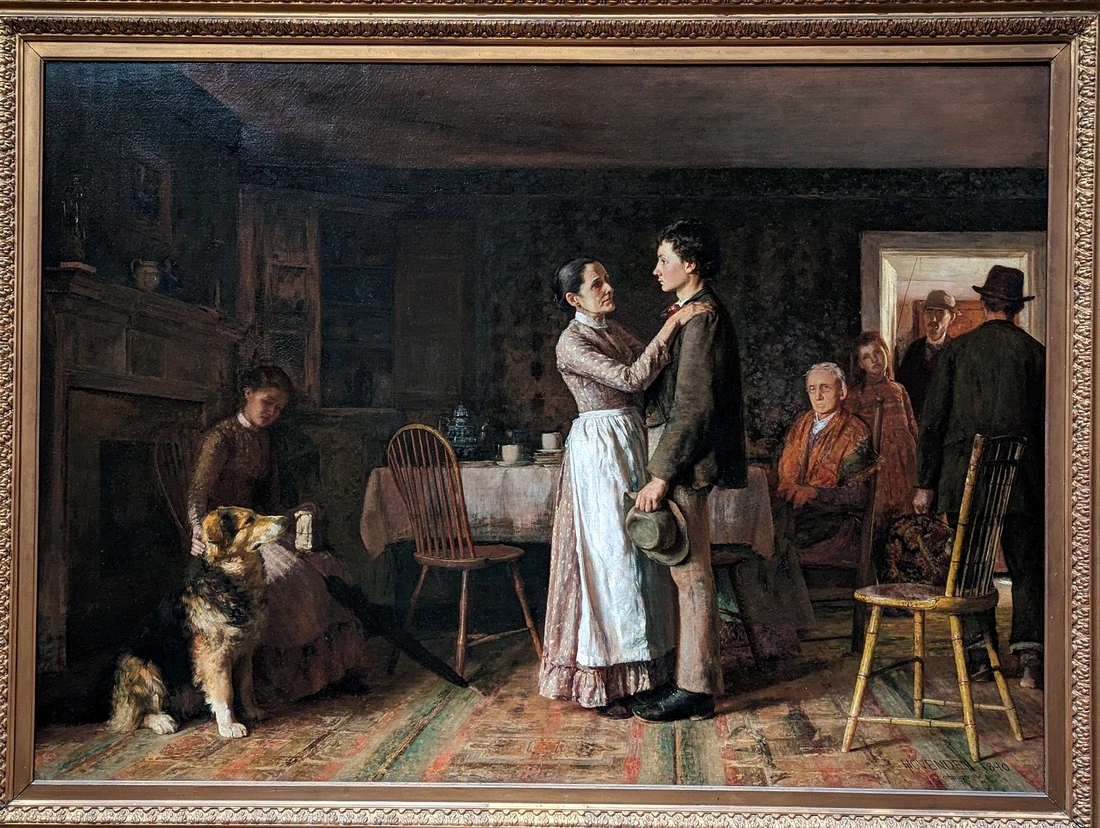 2023-05-08 179 Breaking Home Ties (1890); Thomas Hovenden, Philadelphia Museum of Art.jpg