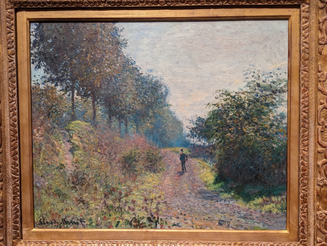 2023-05-08 203 The Sheltered Path (1873), Claude Monet, Philadelphia Museum of Art.jpg