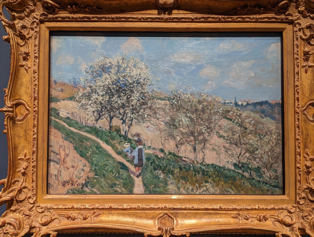 2023-05-08 208 Landscape (Spring at Bougival), ~1873; Alfred Sisley, Philadelphia Museum of Art.jpg