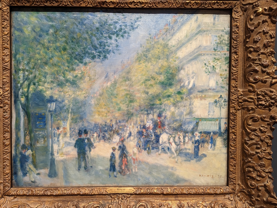 2023-05-08 212 The Grands Boulevards (1875); Pierre-Auguste Renoir, Philadelphia Museum of Art.jpg
