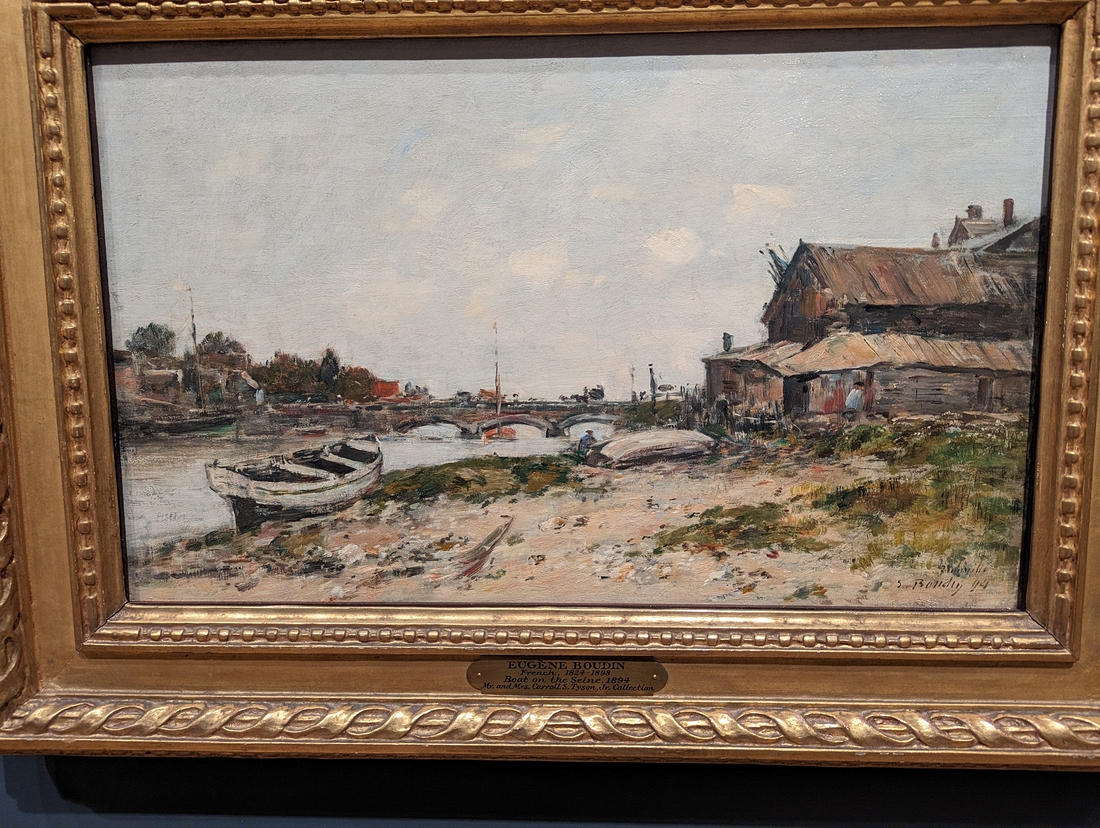 2023-05-08 222 The Bridge over the River Touques at Deauville (1894), Eugene-Louis Boudin, Philadelphia Museum of Art.jpg