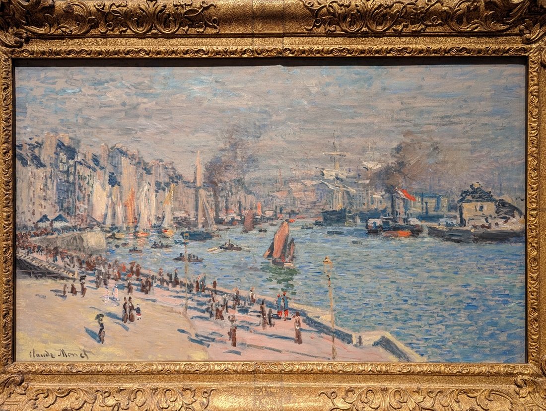 2023-05-08 225 Port of Le Havre (1874); Claude Monet, Philadelphia Museum of Art.jpg