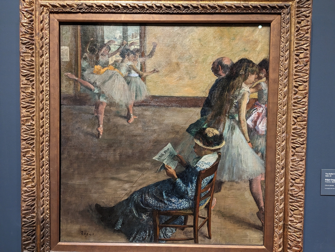 2023-05-08 227 The Ballet Class (1880-81); Edgar Degas, Philadelphia Museum of Art.jpg