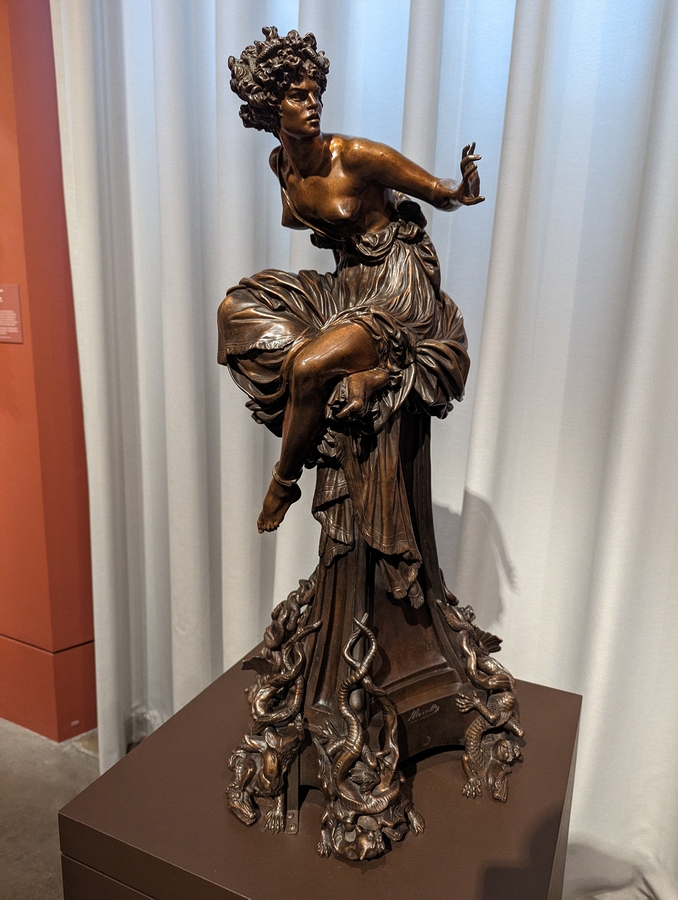 2023-05-08 270 Pythian Sybil (clay ~1869-70, bronze after 1970), Marcello (Swiss); Philadelphia Museum of Art.jpg