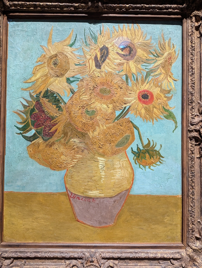 2023-05-08 291 Sunflowers (1889), Vincent van Gogh; Philadelphia Museum of Art.jpg