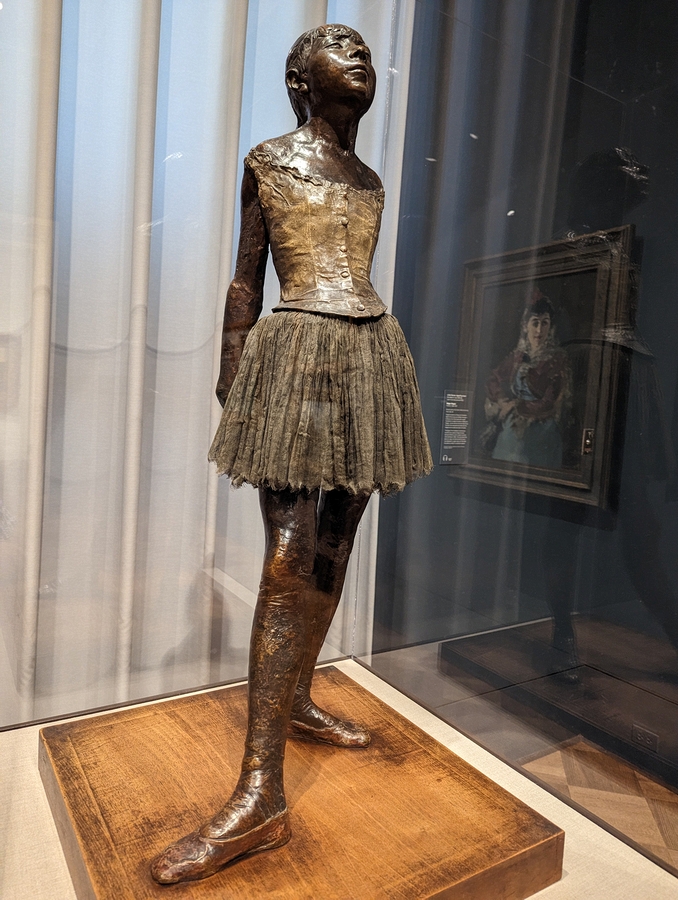 2023-05-08 317 The Little Dancer, Aged Fourteen (wax 1878-81, bronze ~1922), Edgar Degas; Philadelphia Museum of Art.jpg