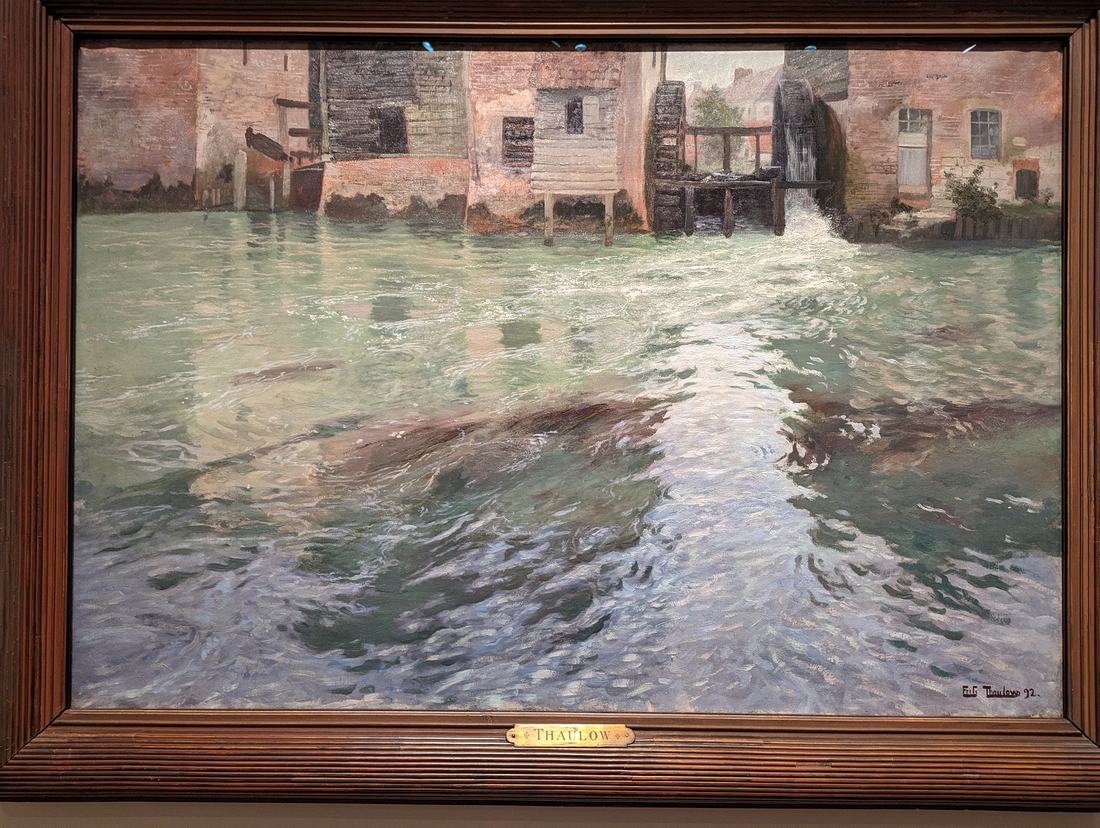 2023-05-08 322 Water Mill (1892), Frits Thaulow (Norwegian); Philadelphia Museum of Art.jpg