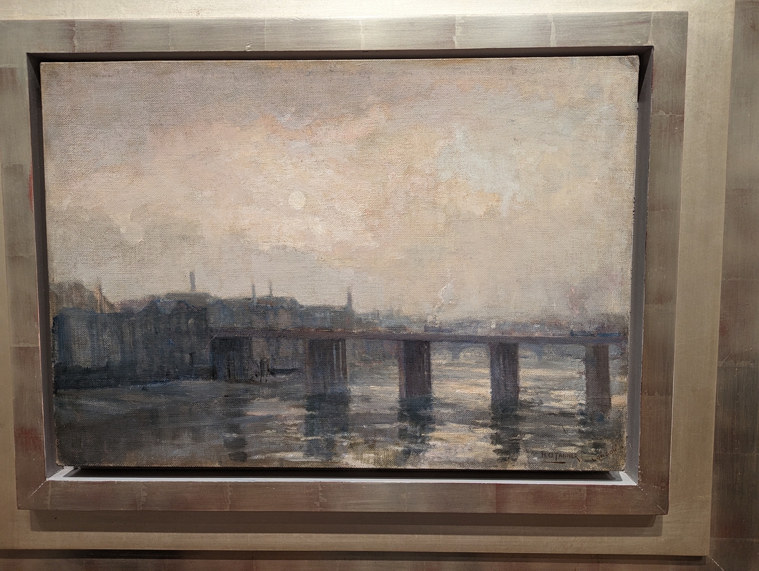 2023-05-08 324 Low Tide, Cannon Street Bridge (~1901-3), Henry Ossawa Tanner (American, active France); Philadelphia Museum of Art.jpg