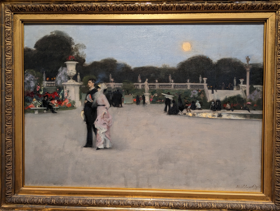 2023-05-08 328 In the Luxembourg Gardens (1879), John Singer Sargent; Philadelphia Museum of Art.jpg