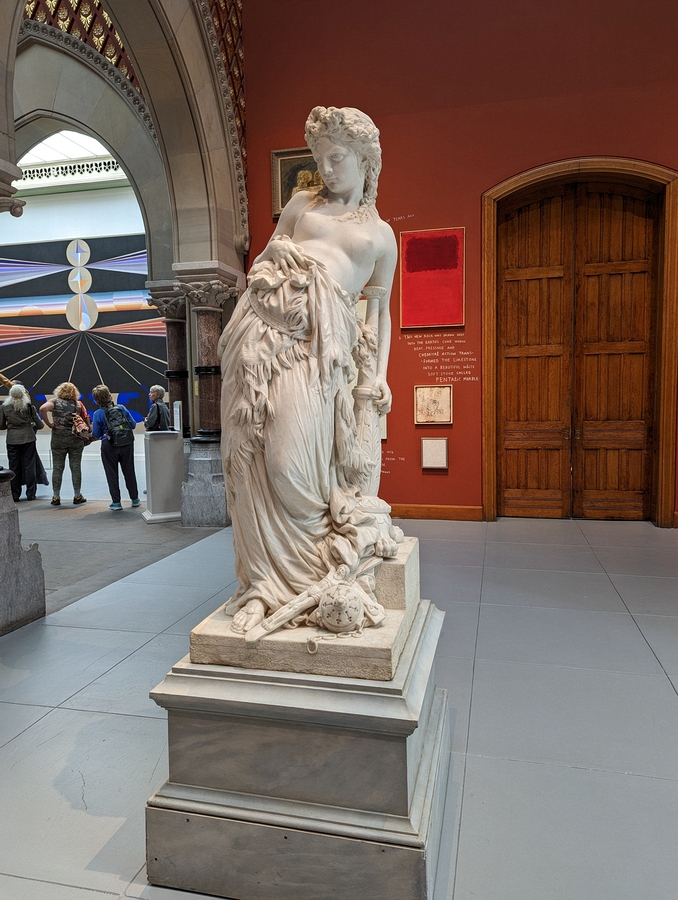 2023-05-09 321 Hypatia (1873, marble 1877), Howard Roberts; PAFA, Philadelphia.jpg