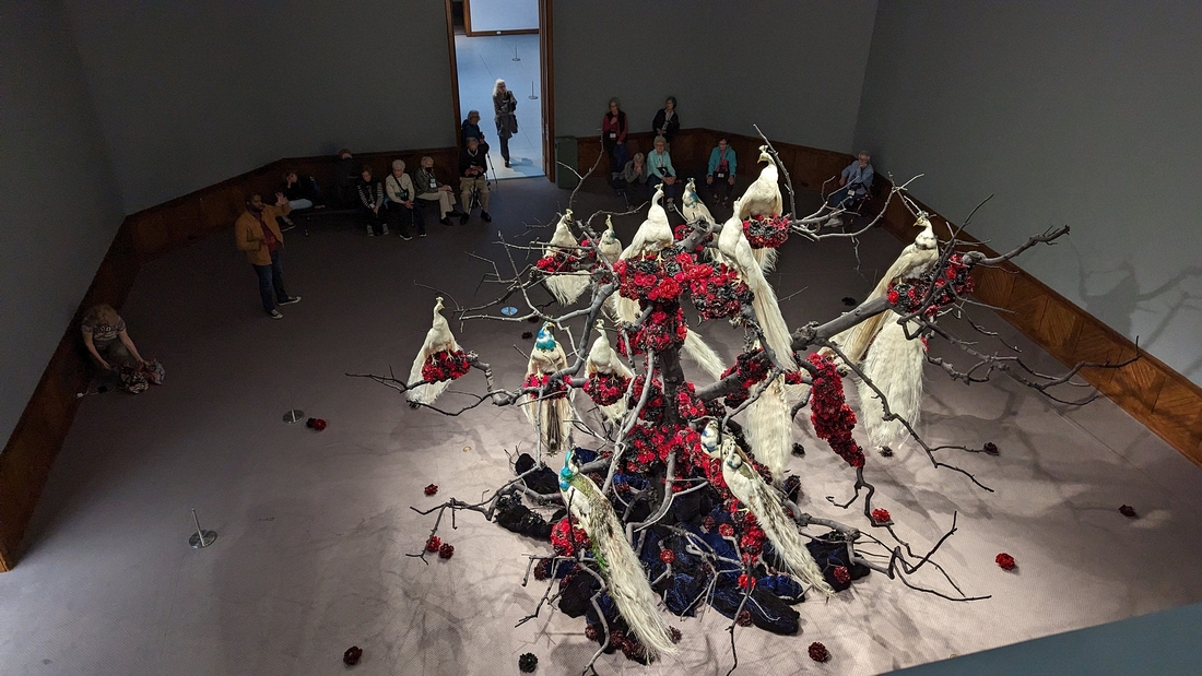 2023-05-09 352 Untitled #1383, Sisters - Two Trees (2013-2023), Petah Coyne; PAFA, Philadelphia.jpg