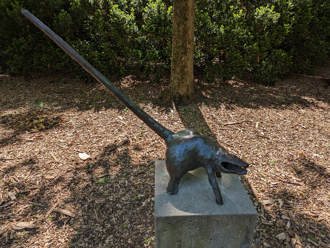 2023-05-10 053 Guard Beast (1989), Dana Stewart; Grounds for Sculpture, Hamilton NJ.jpg