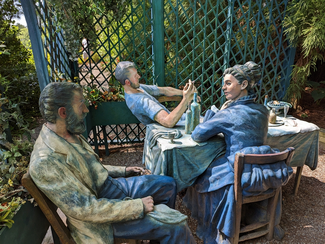 2023-05-10 096 Pondering the Benefits of Exercise (2004), Seward Johnson; Grounds for Sculpture, Hamilton NJ.jpg