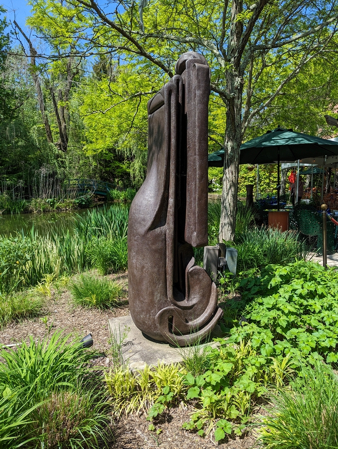 2023-05-10 100 Still Speech (2000), James Dinerstein; Grounds for Sculpture, Hamilton NJ.jpg