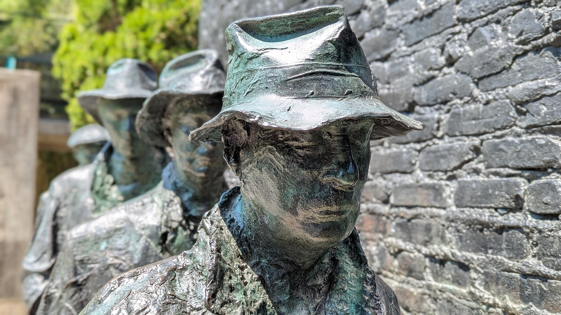 2023-05-10 139. Depression Breadline (1999), George Segal; Grounds for Sculpture, Hamilton NJ.jpg