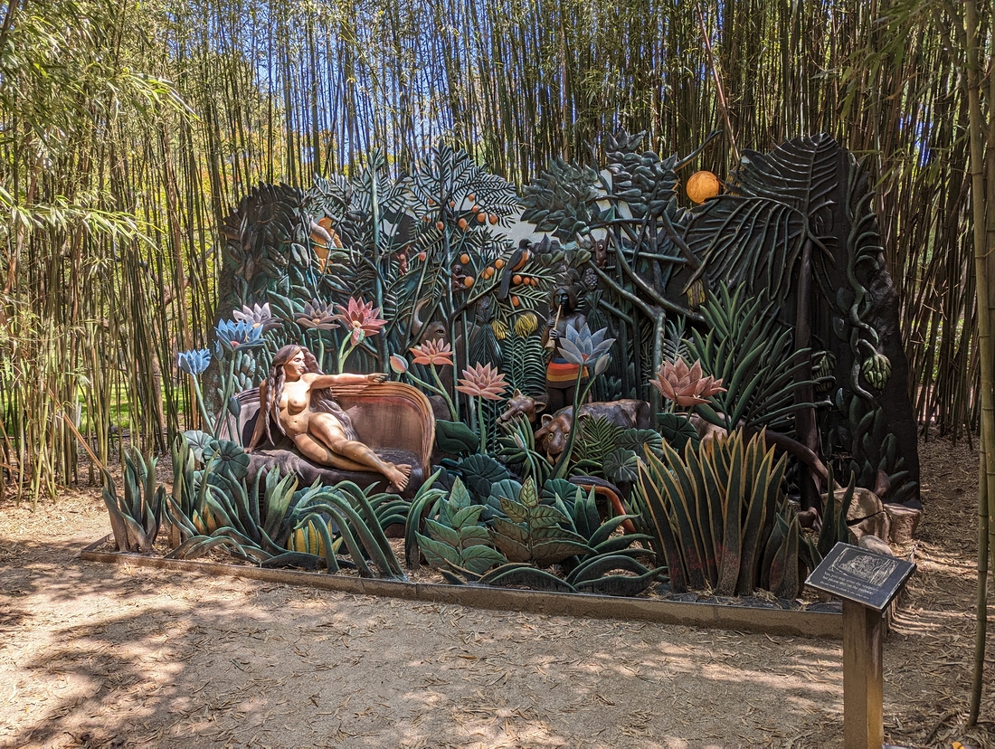 2023-05-10 147 Erotica Tropicalis (2005), Seward Johnson; Grounds for Sculpture, Hamilton NJ.jpg